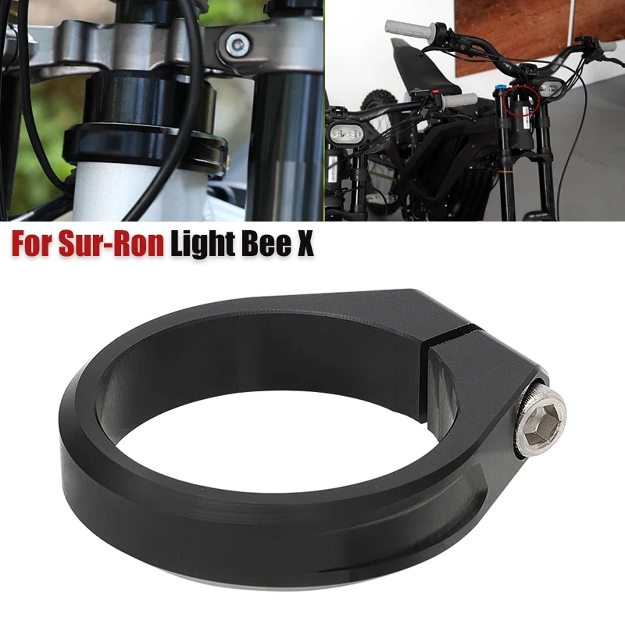 uodas elektrinis motociklas geltonais akcentais žalios dirbtinės žolės sienos fone.